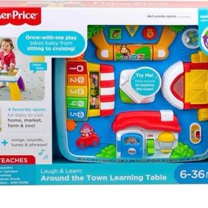 Fisher-Price Laugh & Learn Around the Town Learning Table Baby & Toddler Toy